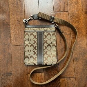 Coach Monogram Crossbody Bag